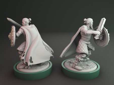 Unmatched sidekick Wiglaf miniature for Beowulf