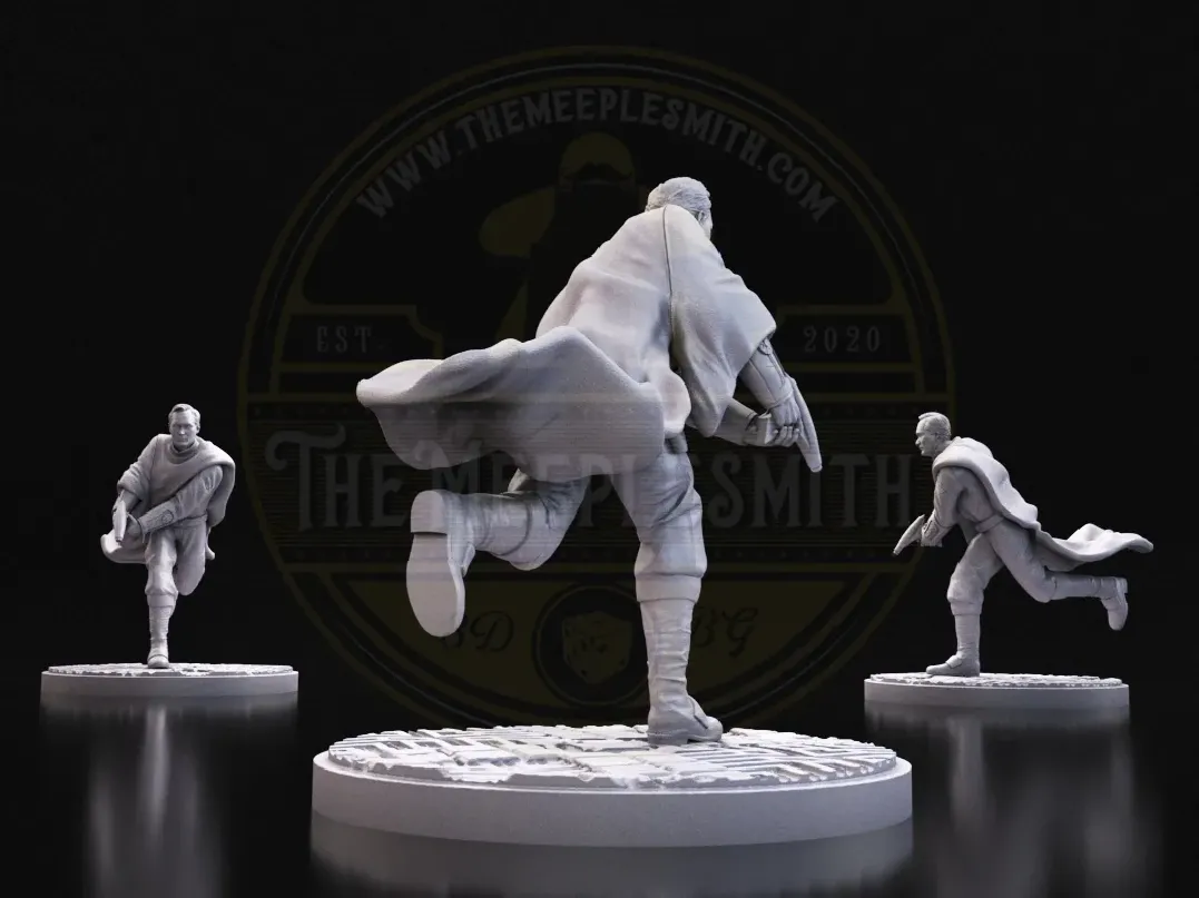 Varen Demos – Miniatura inspirada en Bail Organa