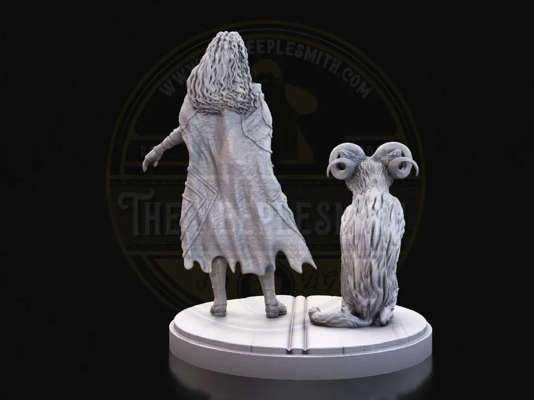 Kaelen & Rho – Miniature inspired by Jordanna and Remy