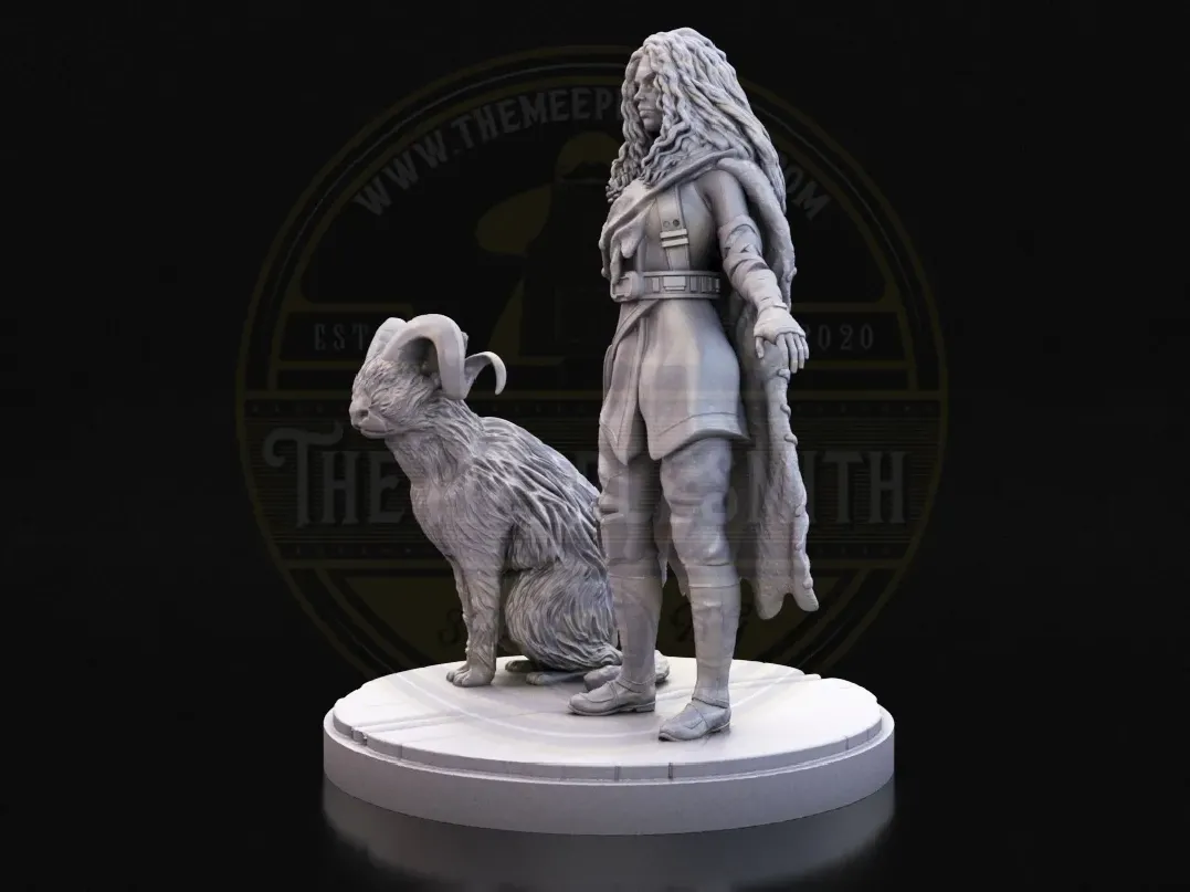 Kaelen & Rho – Miniatura inspirada en Jordanna y Remy