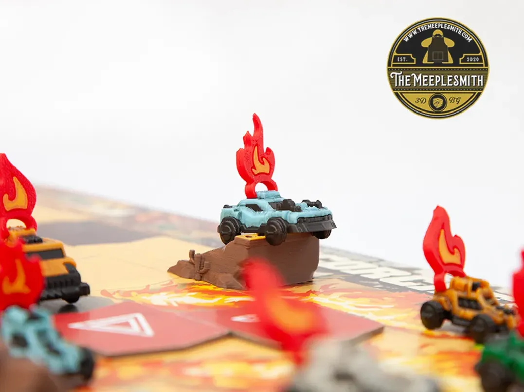 Burning Markers (12 pieces) – Compatible with Thunder Road: Vendetta