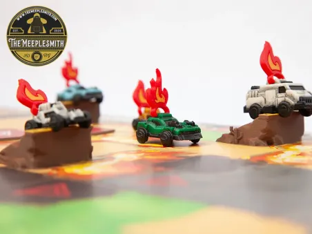 Burning Markers (12 pieces) – Compatible with Thunder Road: Vendetta
