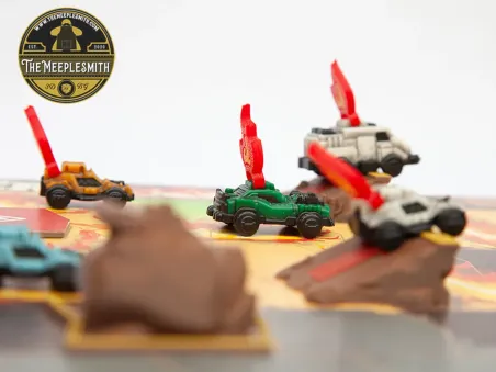 Burning Markers (12 pieces) – Compatible with Thunder Road: Vendetta