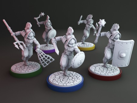 Miniaturas de Gladiadores