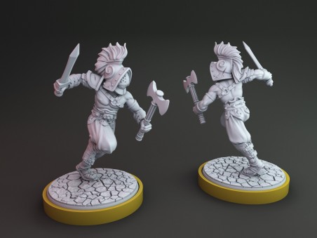 Miniaturas de Gladiadores
