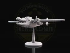 Bombardiro Cocodrilo – Miniatura brainrot híbrida de avión y criatura