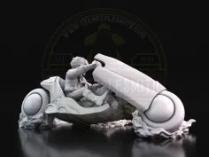 Kaneda en Moto – Miniatura Brainrot inspirada en Akira 2