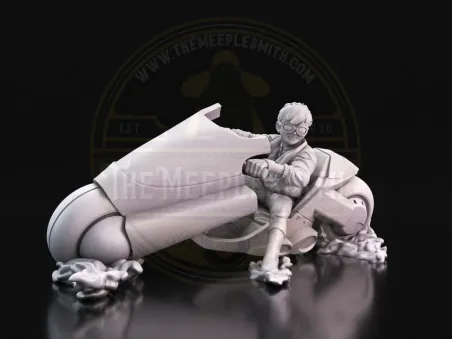 Kaneda en Moto – Miniatura Brainrot inspirada en Akira