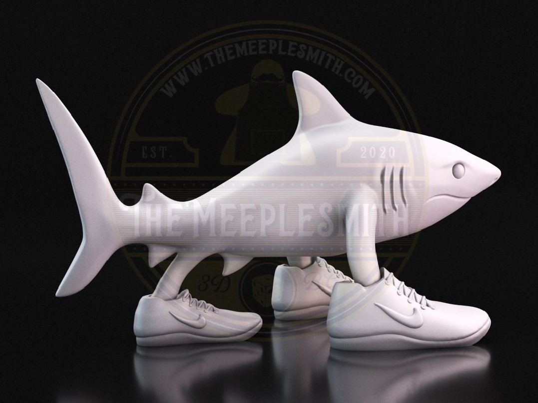 Brainrot Tralalero Tralala – Shark in Sneakers Miniature