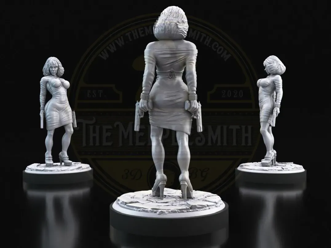 Deadly Dame – Miniatura inspirada en Sin City (Delia)