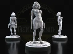 Deadly Dame – Miniatura inspirada en Sin City (Delia)