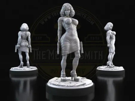Deadly Dame – Miniatura inspirada en Sin City (Delia)