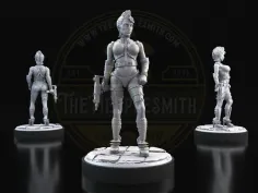 Queen of the Blocks – Miniatura inspirada en Sin City (Gail)
