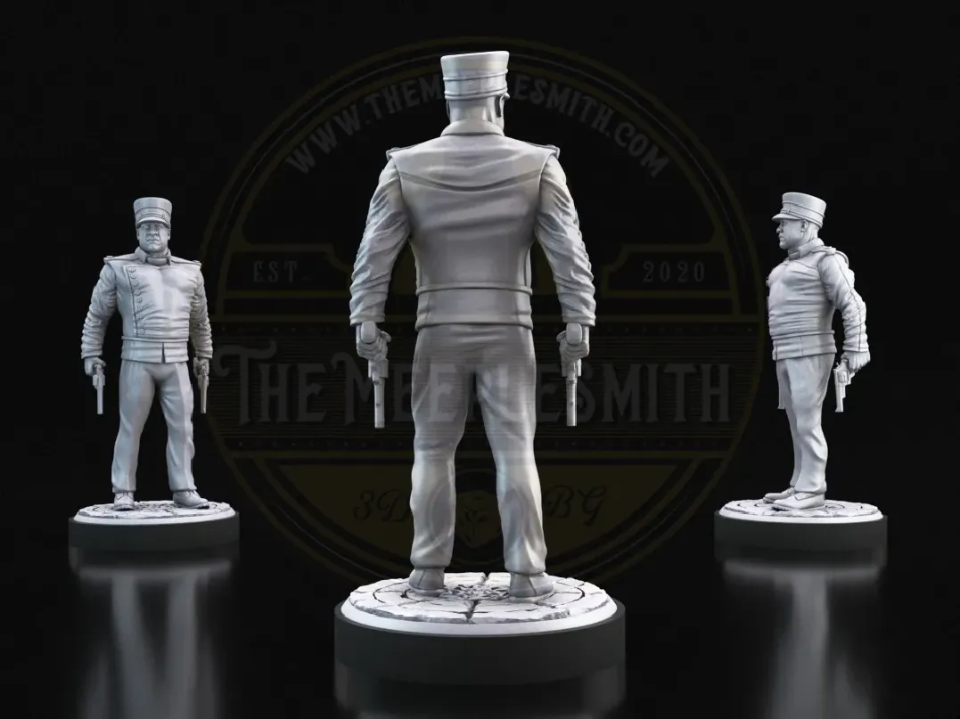 Iron Enforcer – Miniature Inspired by Sin City (Manute)