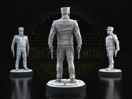 Iron Enforcer – Miniature Inspired by Sin City (Manute)