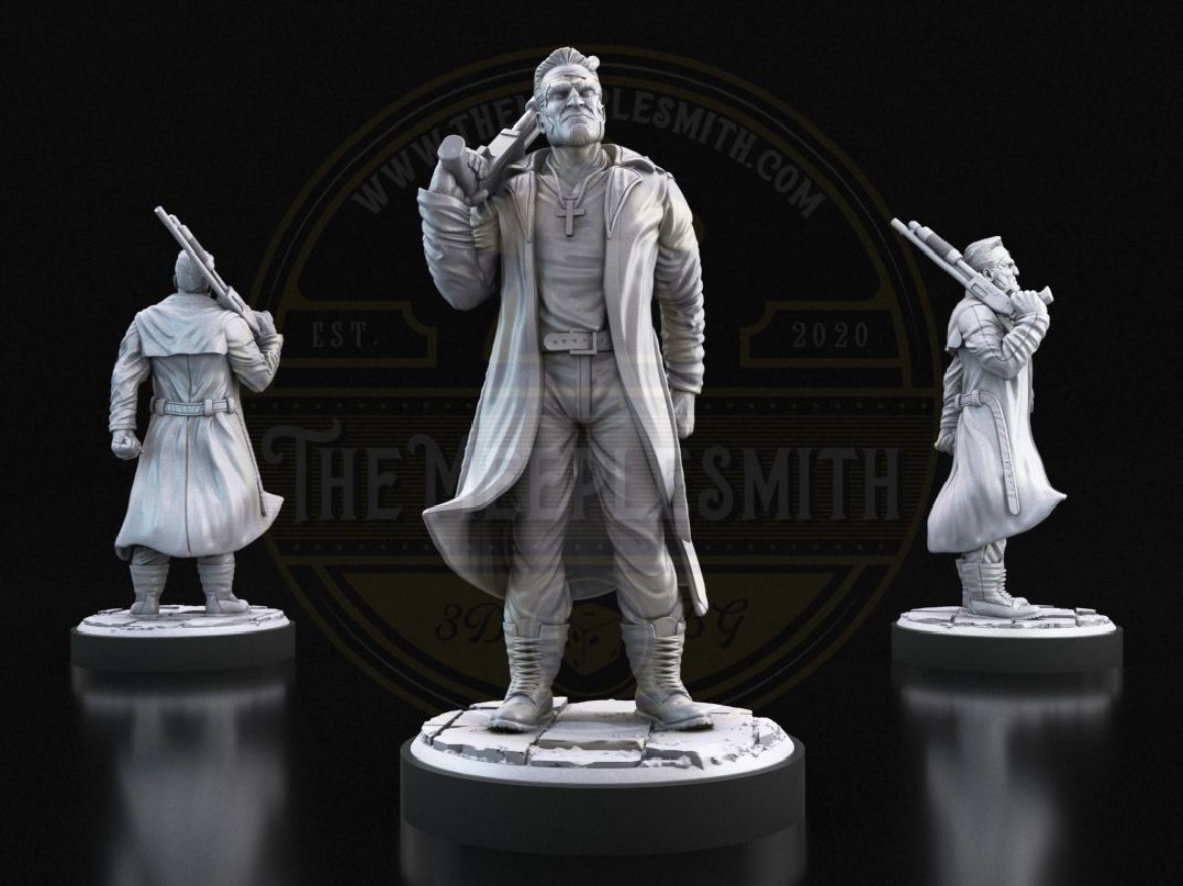 Street Titan V.2– Miniatura inspirada en Sin City (Marv)