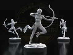 Silent Huntress – Miniatura inspirada en Sin City (Miho)