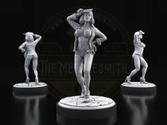 Shadow Rose – Miniatura inspirada en Sin City (Shellie)