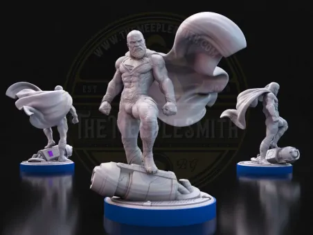 Steel Guardian – Miniature Inspired by DC Comics (Val-Zod)