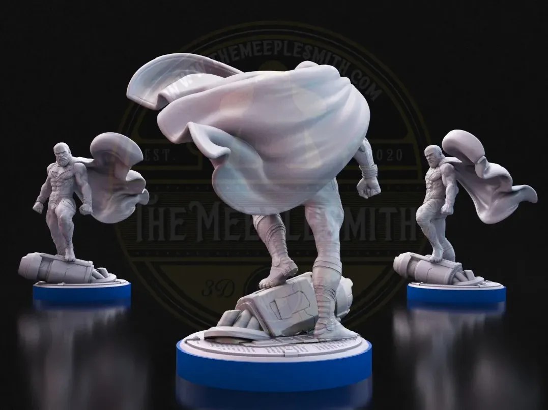 Steel Guardian – Miniature Inspired by DC Comics (Val-Zod)