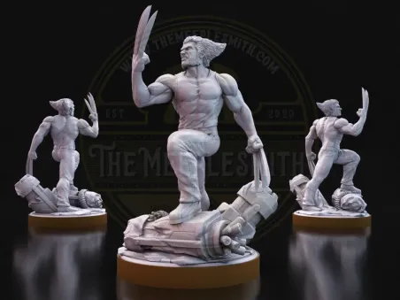 Iron Fang – Miniature inspired by Logan / Wolverine