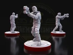 Void Engineer V.1 – Miniatura inspirada en Isaac Clarke / Dead Space
