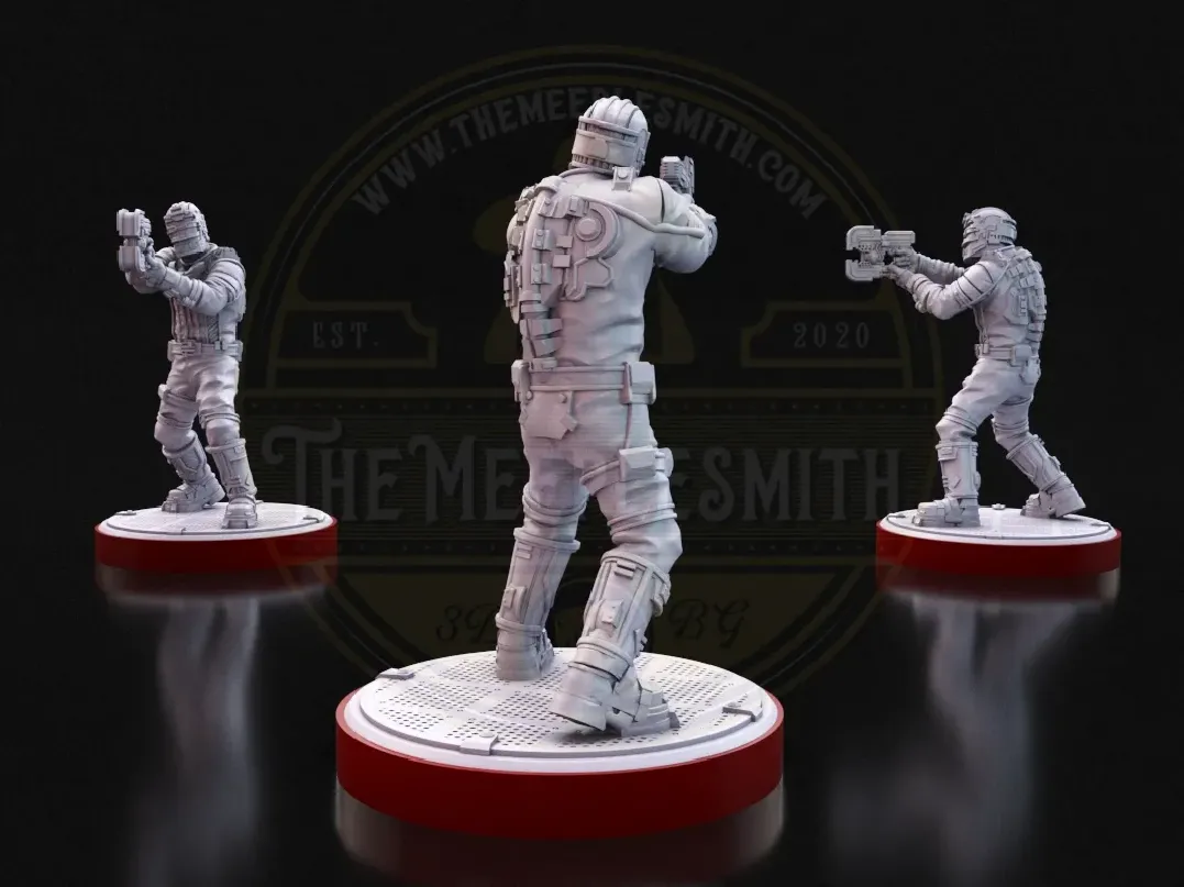 Void Engineer V.1 – Miniatura inspirada en Isaac Clarke / Dead Space