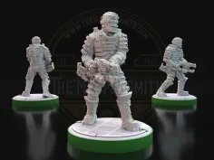 Void Engineer V.2 – Miniatura inspirada en Isaac Clarke / Dead Space