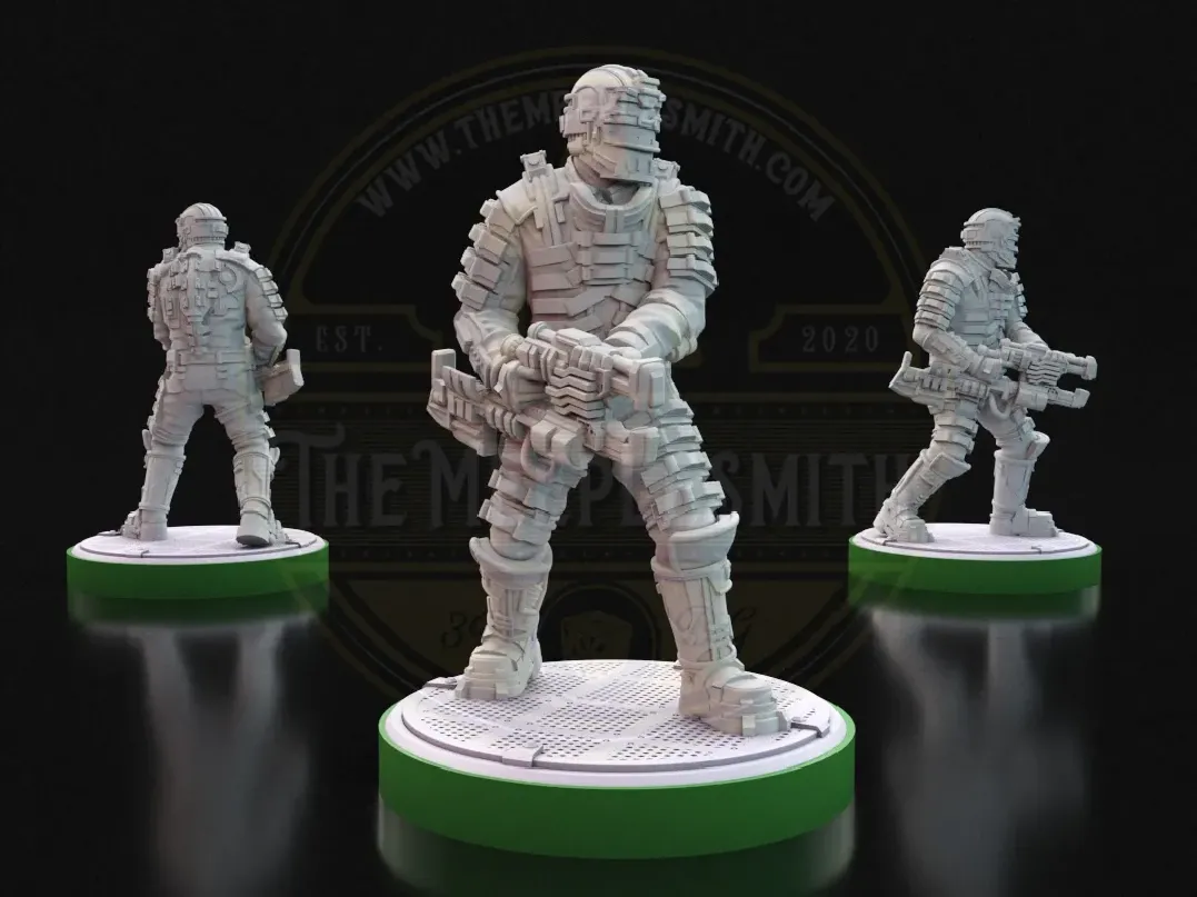 Void Engineer V.2 – Miniatura inspirada en Isaac Clarke / Dead Space