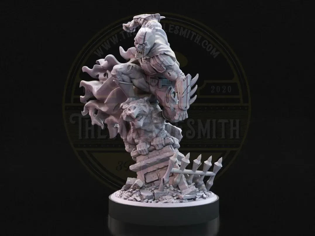 Batzombie – Miniatura inspirada en Batman