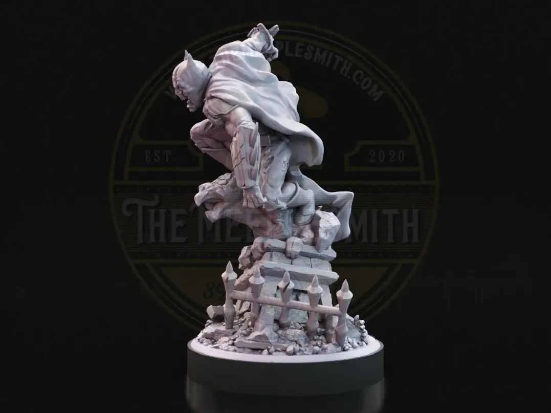 Batzombie – Miniatura inspirada en Batman