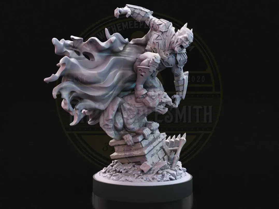 Batzombie – Miniatura inspirada en Batman