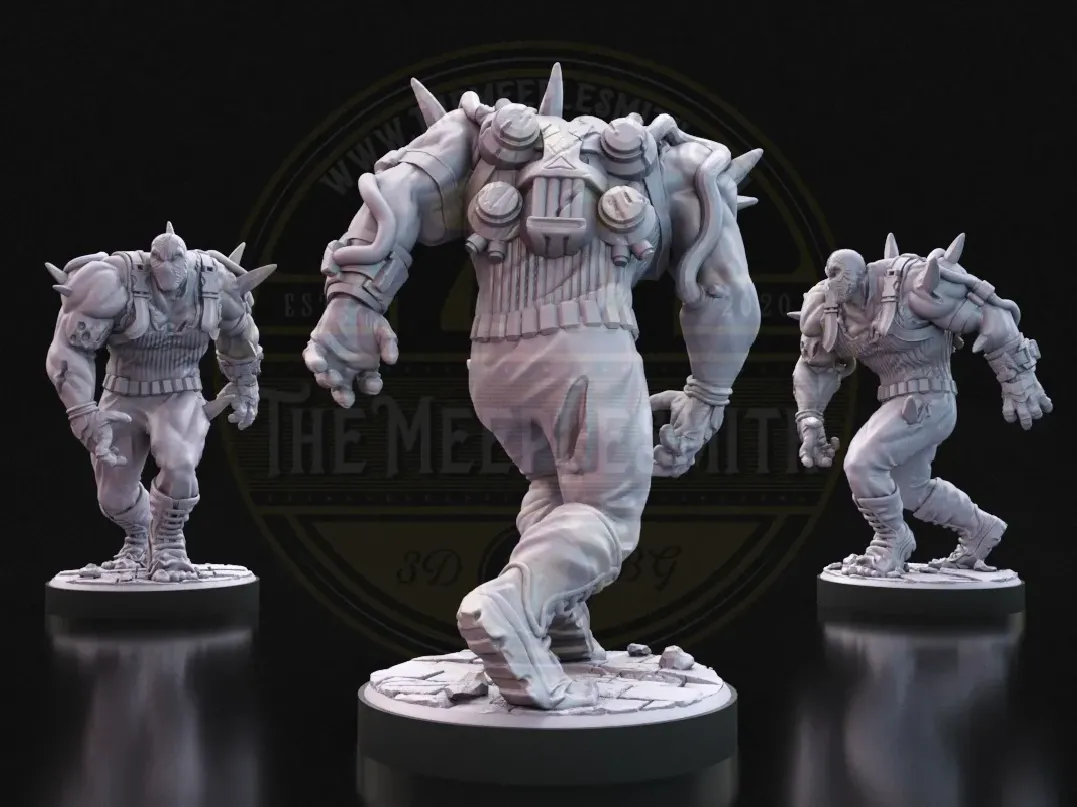 Banezombie – Miniature inspired by Bane