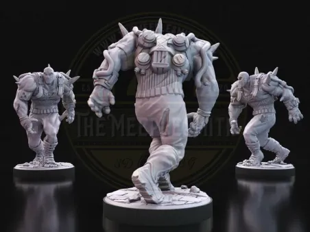 Banezombie – Miniatura inspirada en Bane