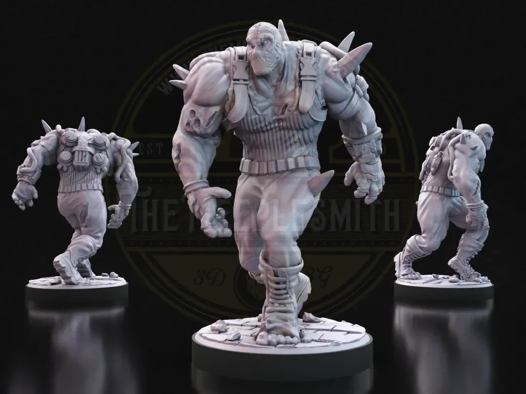 Banezombie – Miniatura inspirada en Bane