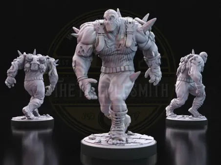 Banezombie – Miniatura inspirada en Bane