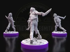 Jokerzombie V.1 – Miniatura inspirada en el Joker 2