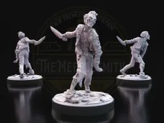 Jokerzombie V.2 – Miniatura inspirada en el Joker