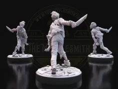 Jokerzombie V.2 – Miniatura inspirada en el Joker 2