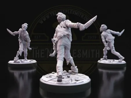 Jokerzombie V.2 – Miniatura inspirada en el Joker