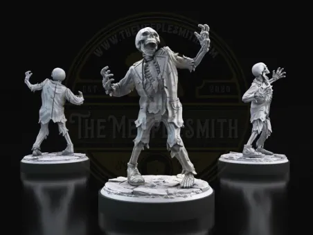 Esqueletos Primigenios – Miniaturas inspiradas en el horror lovecraftiano