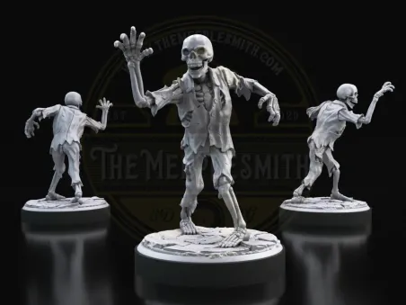 Esqueletos Primigenios – Miniaturas inspiradas en el horror lovecraftiano