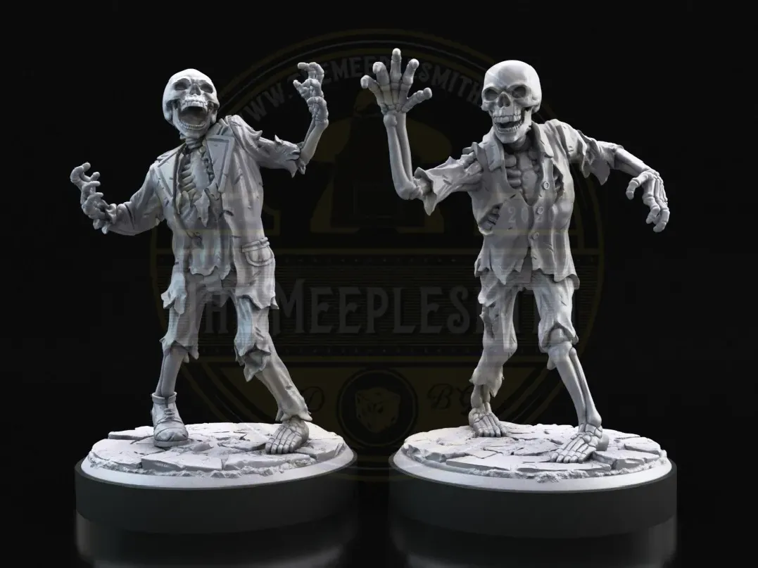 Esqueletos Primigenios – Miniaturas inspiradas en el horror lovecraftiano