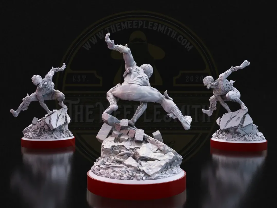 Spiderzombie – Miniatura inspirada en Spiderman