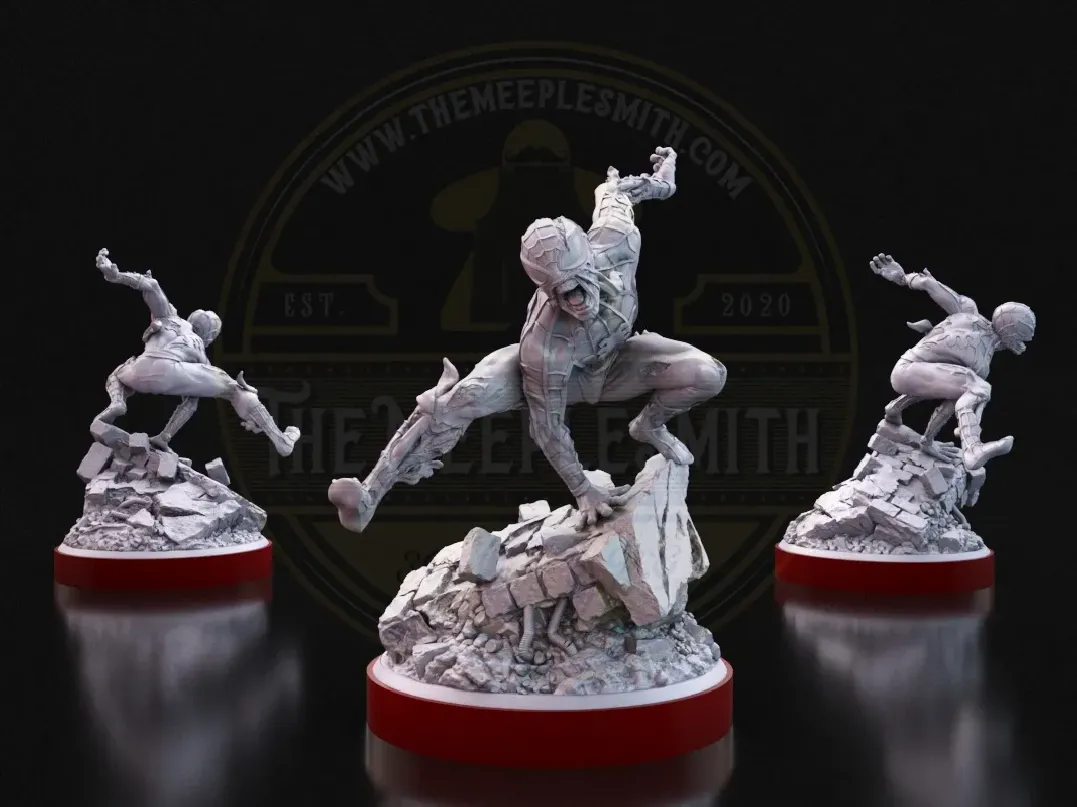 Spiderzombie – Miniatura inspirada en Spiderman