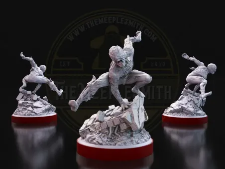 Spiderzombie – Miniatura inspirada en Spiderman