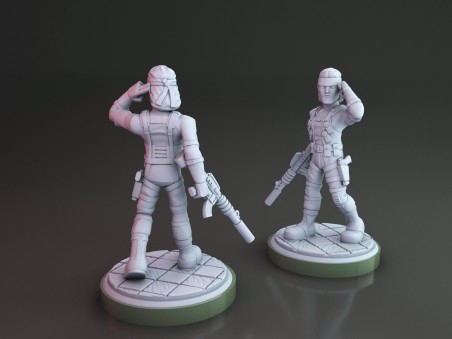 Hard Snake survivor miniature