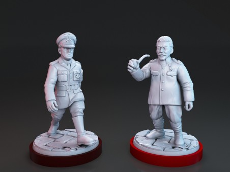 Miniaturas de Hipler y Stalink (pack de 2 miniaturas)