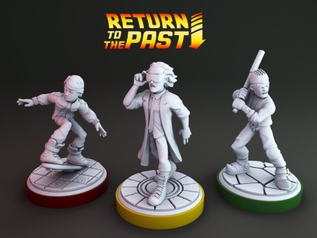 Miniaturas Regreso al Futuro