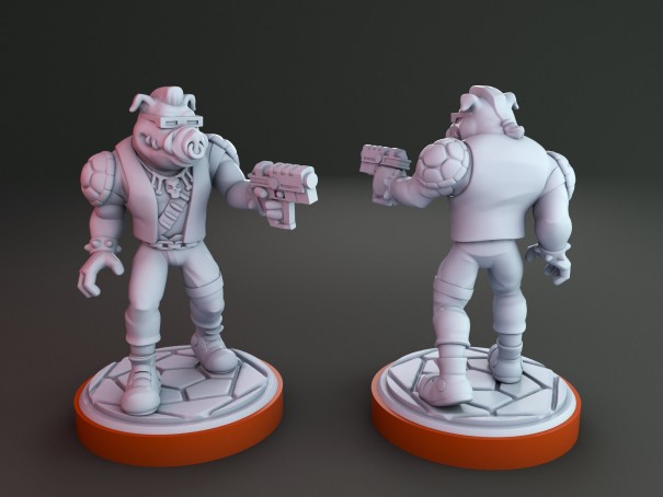 Turtles Villains miniatures